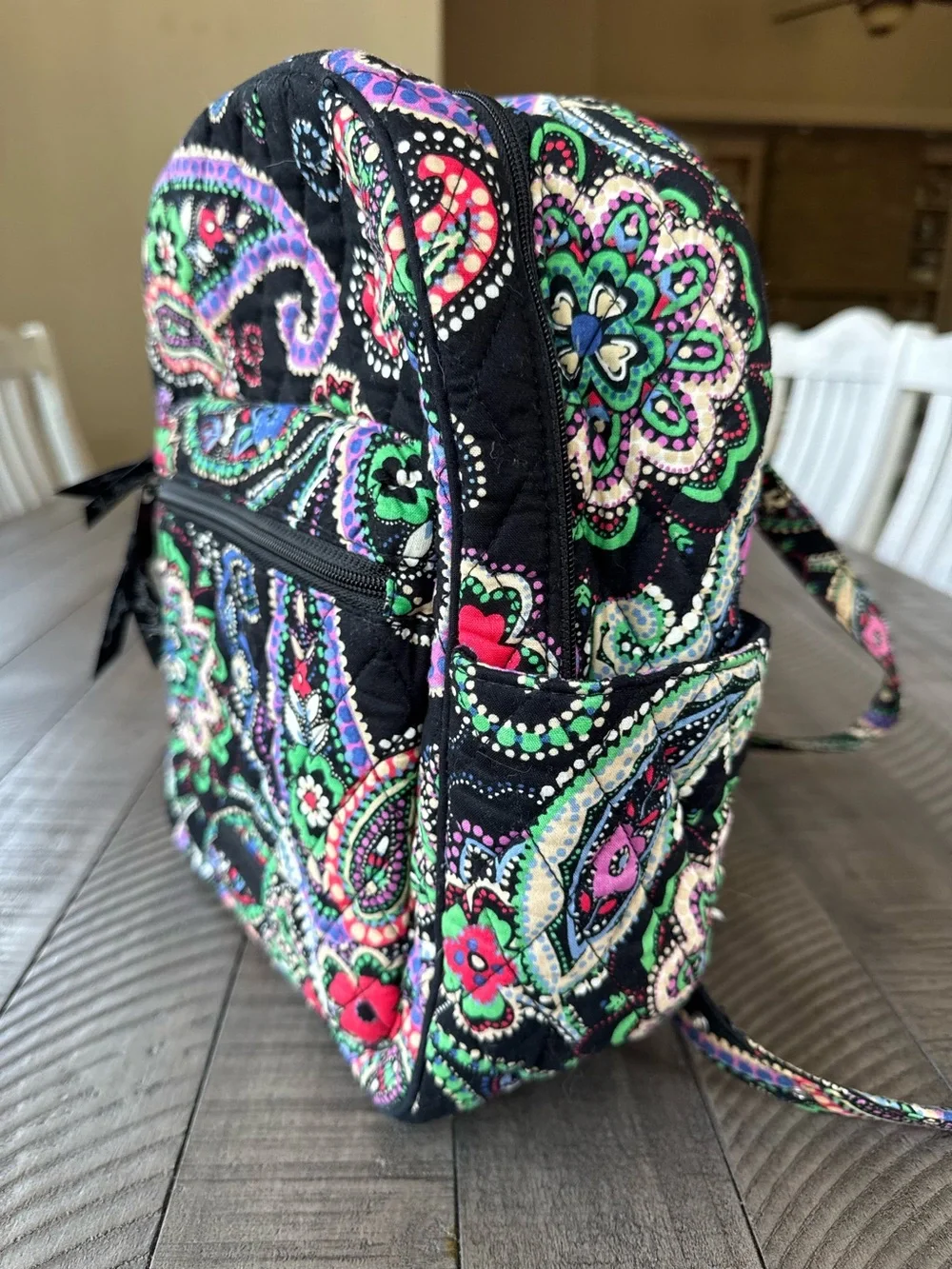 Vera Bradley Quilted Kiev Paisley Mini Backpack (retired)